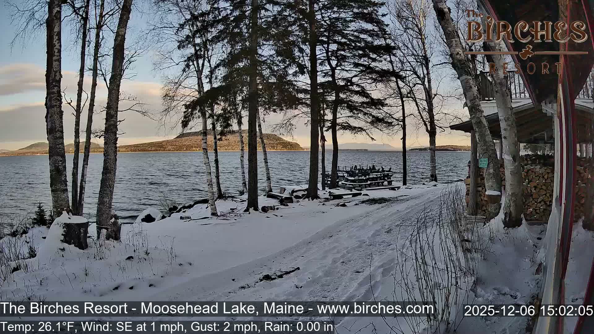 The Birches Resort Outdoo Moosehead Lake, Live Cam - Rockwood, Maine, USA