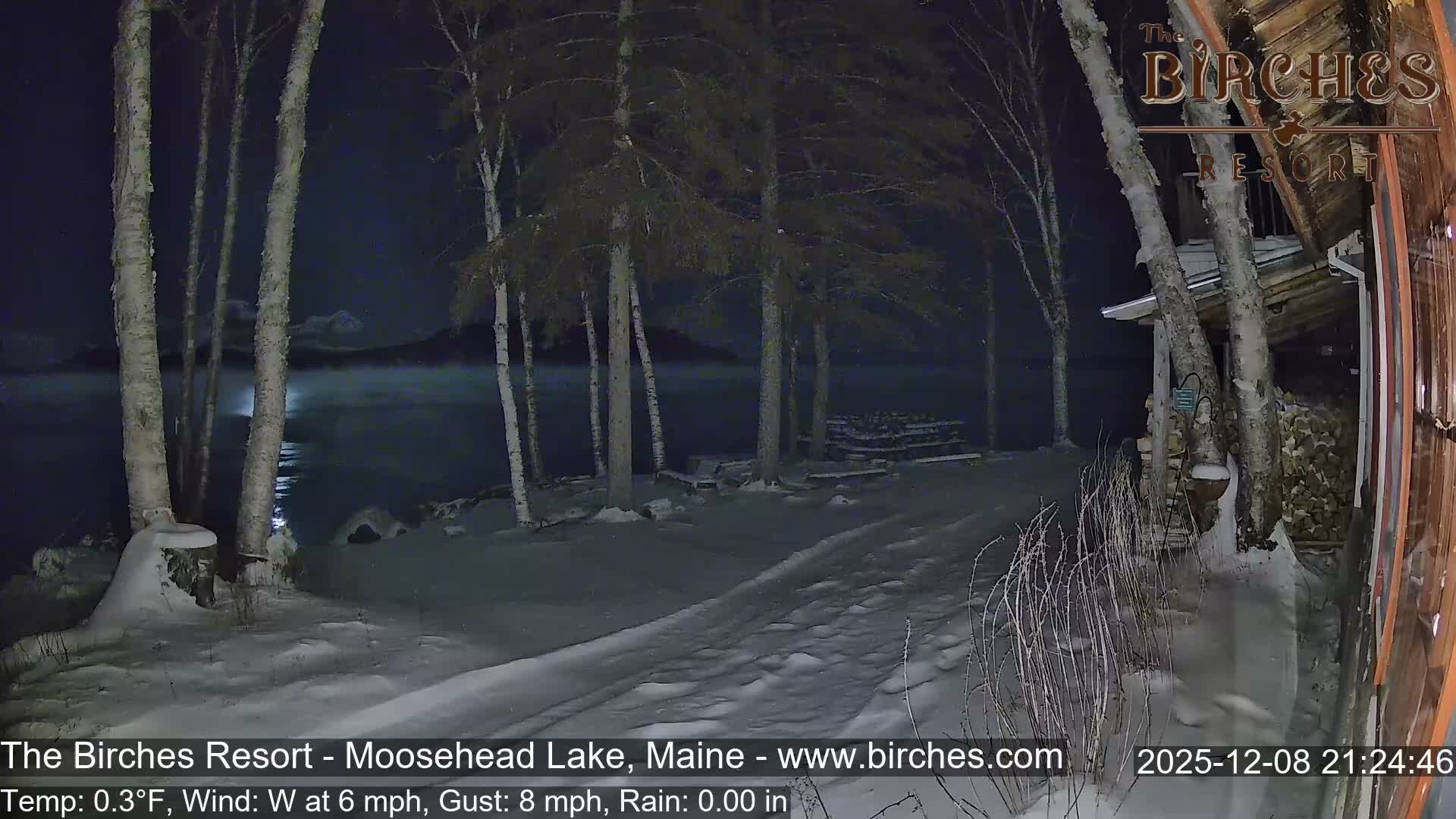 The Birches Resort Outdoo Moosehead Lake, Live Cam - Rockwood, Maine, USA
