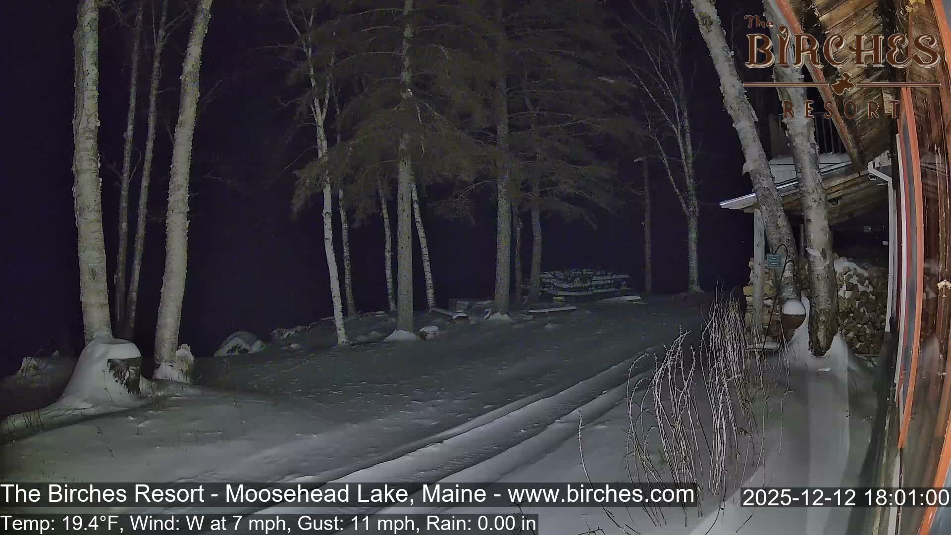 The Birches Resort Outdoo Moosehead Lake, Live Cam - Rockwood, Maine, USA