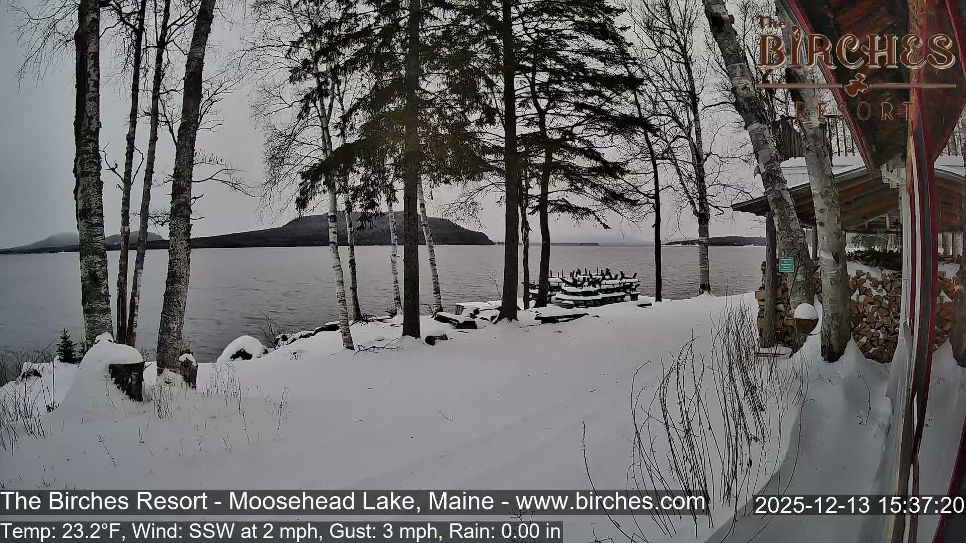 The Birches Resort Outdoo Moosehead Lake, Live Cam - Rockwood, Maine, USA