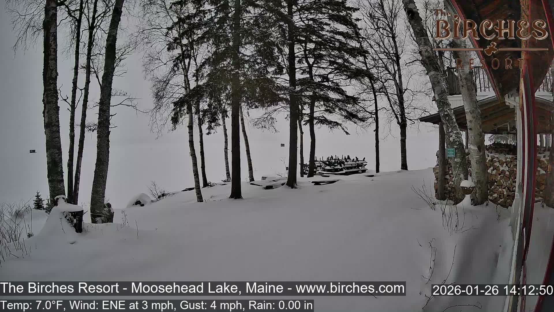 The Birches Resort Outdoo Moosehead Lake, Live Cam - Rockwood, Maine, USA