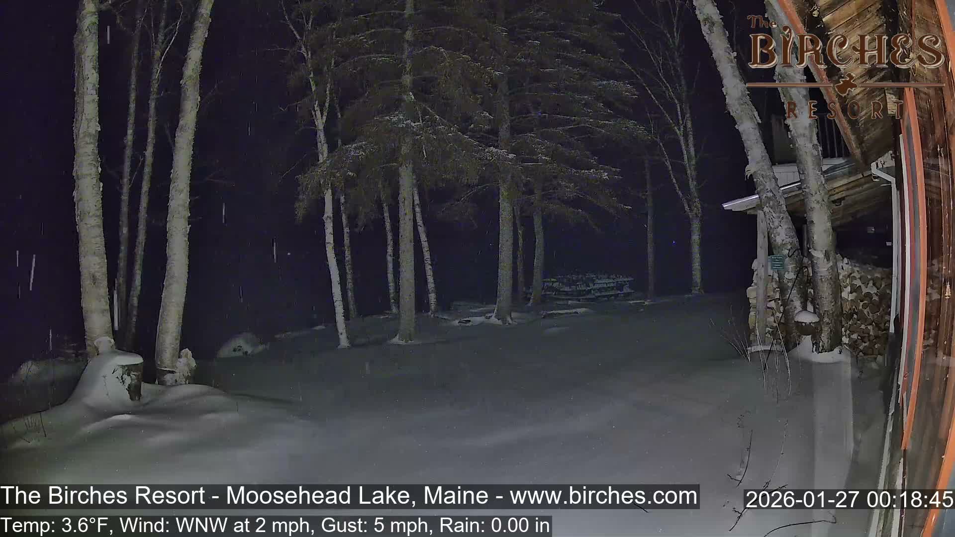 The Birches Resort Outdoo Moosehead Lake, Live Cam - Rockwood, Maine, USA
