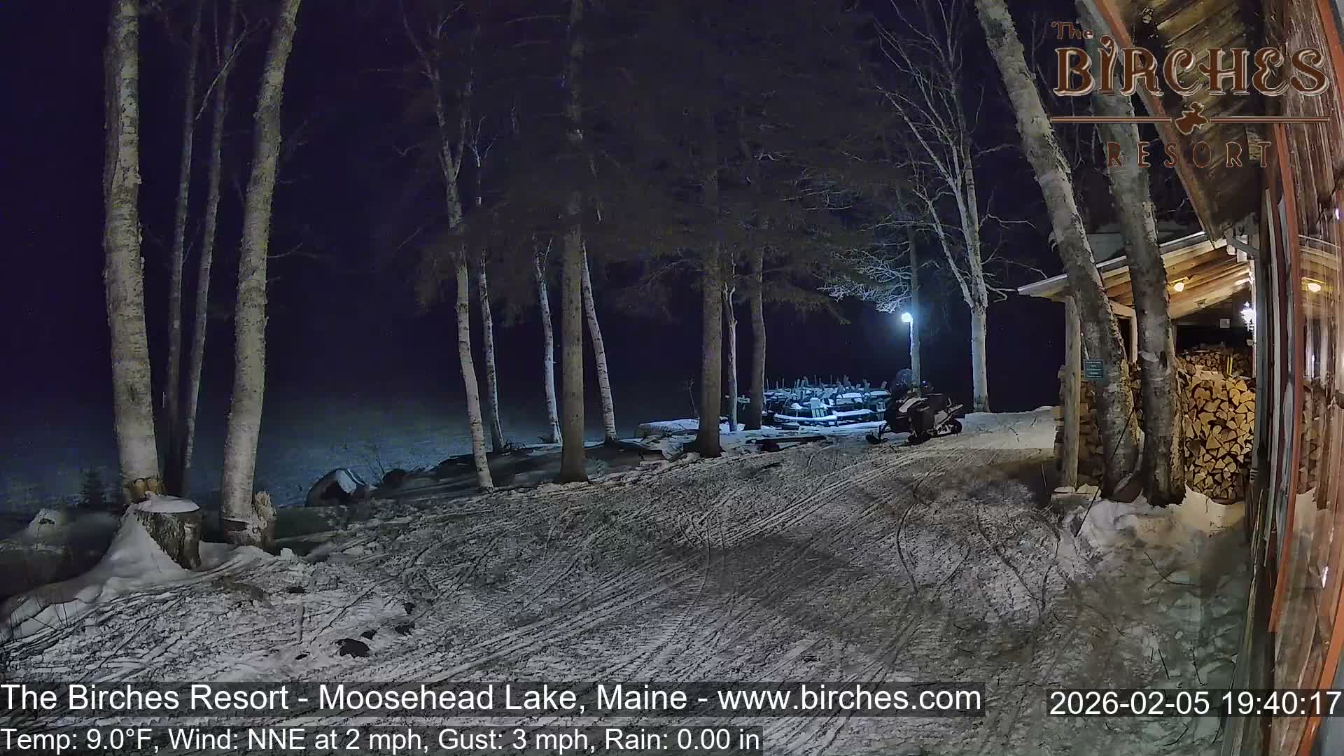 The Birches Resort Outdoo Moosehead Lake, Live Cam - Rockwood, Maine, USA