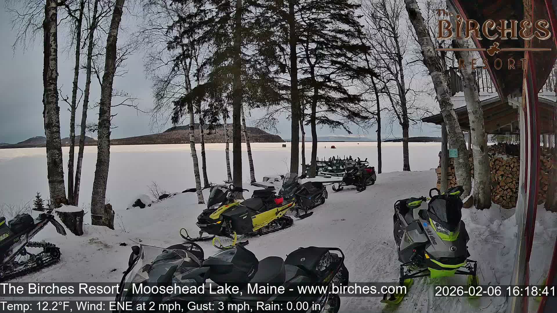 The Birches Resort Outdoo Moosehead Lake, Live Cam - Rockwood, Maine, USA
