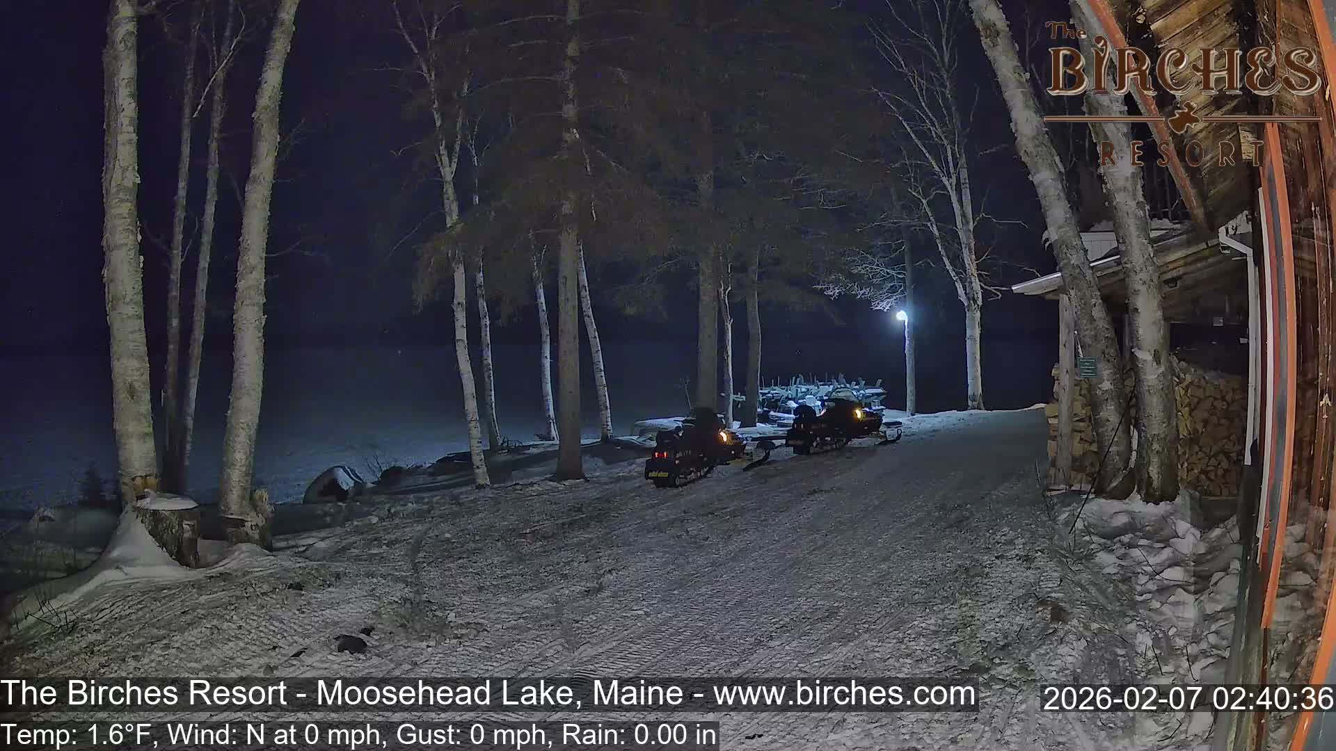 The Birches Resort Outdoo Moosehead Lake, Live Cam - Rockwood, Maine, USA