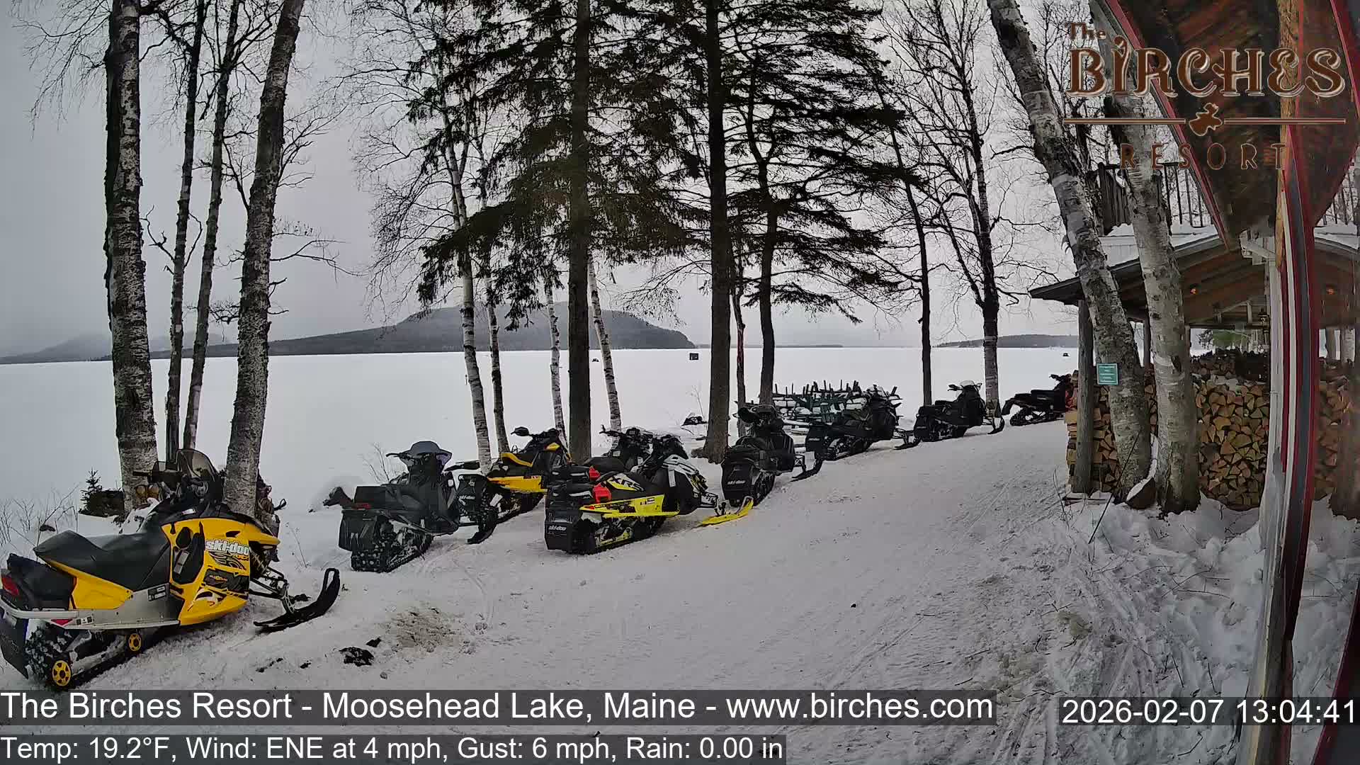 The Birches Resort Outdoo Moosehead Lake, Live Cam - Rockwood, Maine, USA