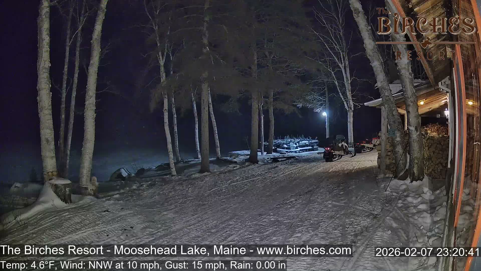 The Birches Resort Outdoo Moosehead Lake, Live Cam - Rockwood, Maine, USA