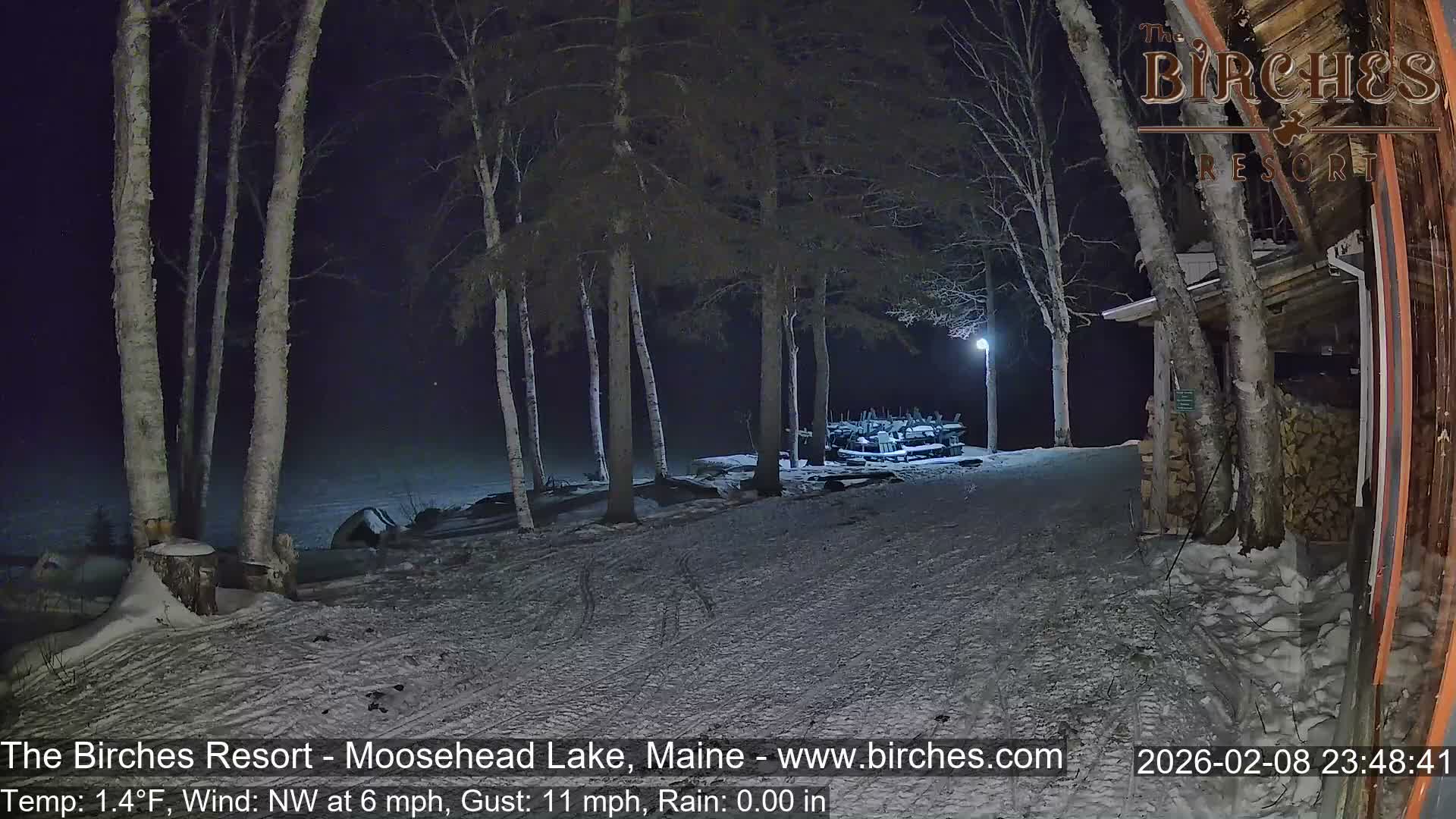 The Birches Resort Outdoo Moosehead Lake, Live Cam - Rockwood, Maine, USA
