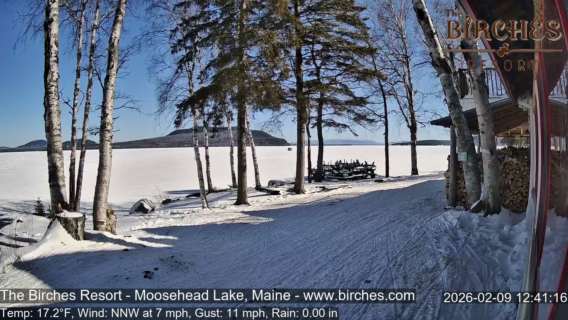 The Birches Resort Outdoo Moosehead Lake, Live Cam - Rockwood, Maine, USA