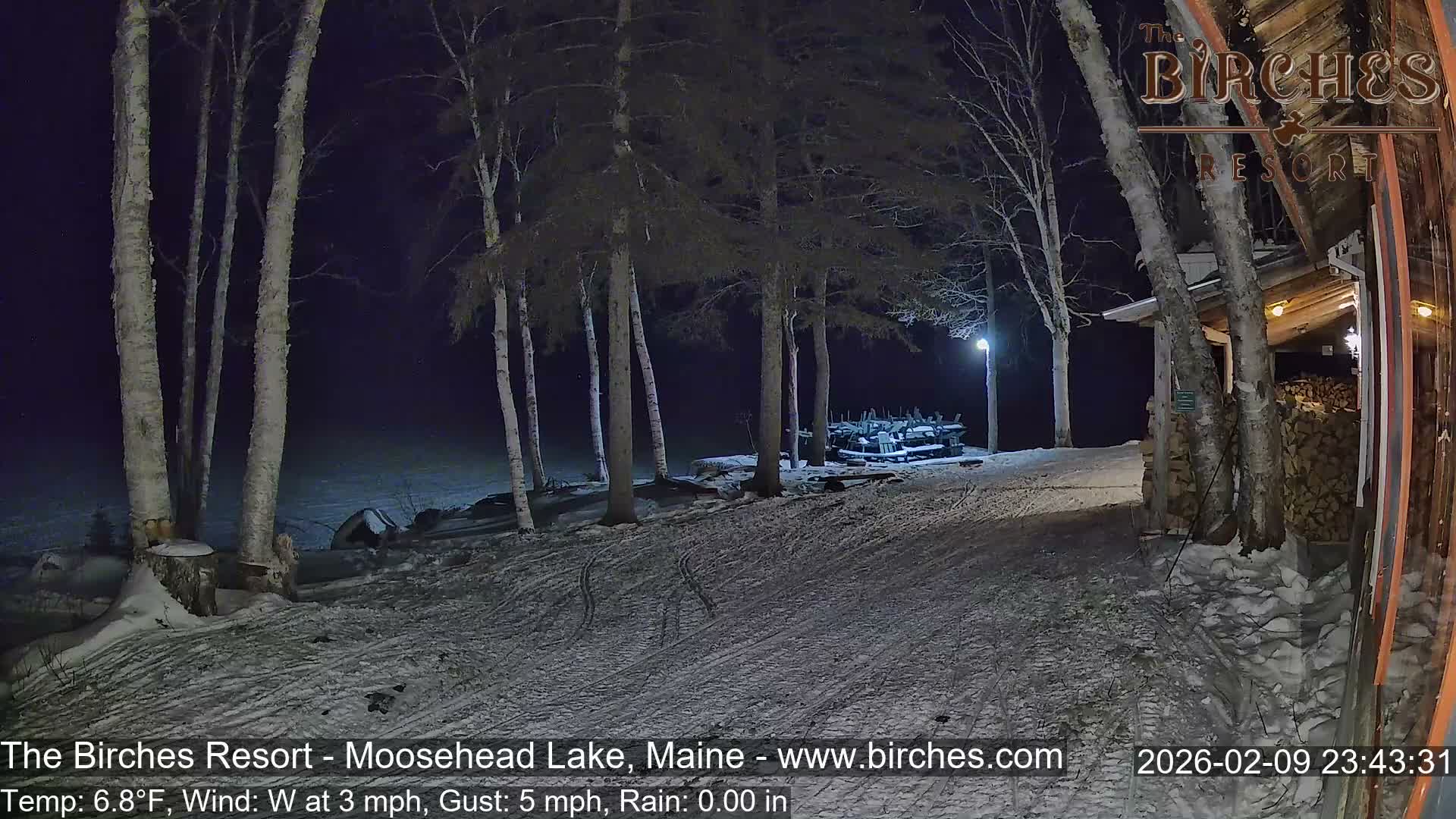 The Birches Resort Outdoo Moosehead Lake, Live Cam - Rockwood, Maine, USA