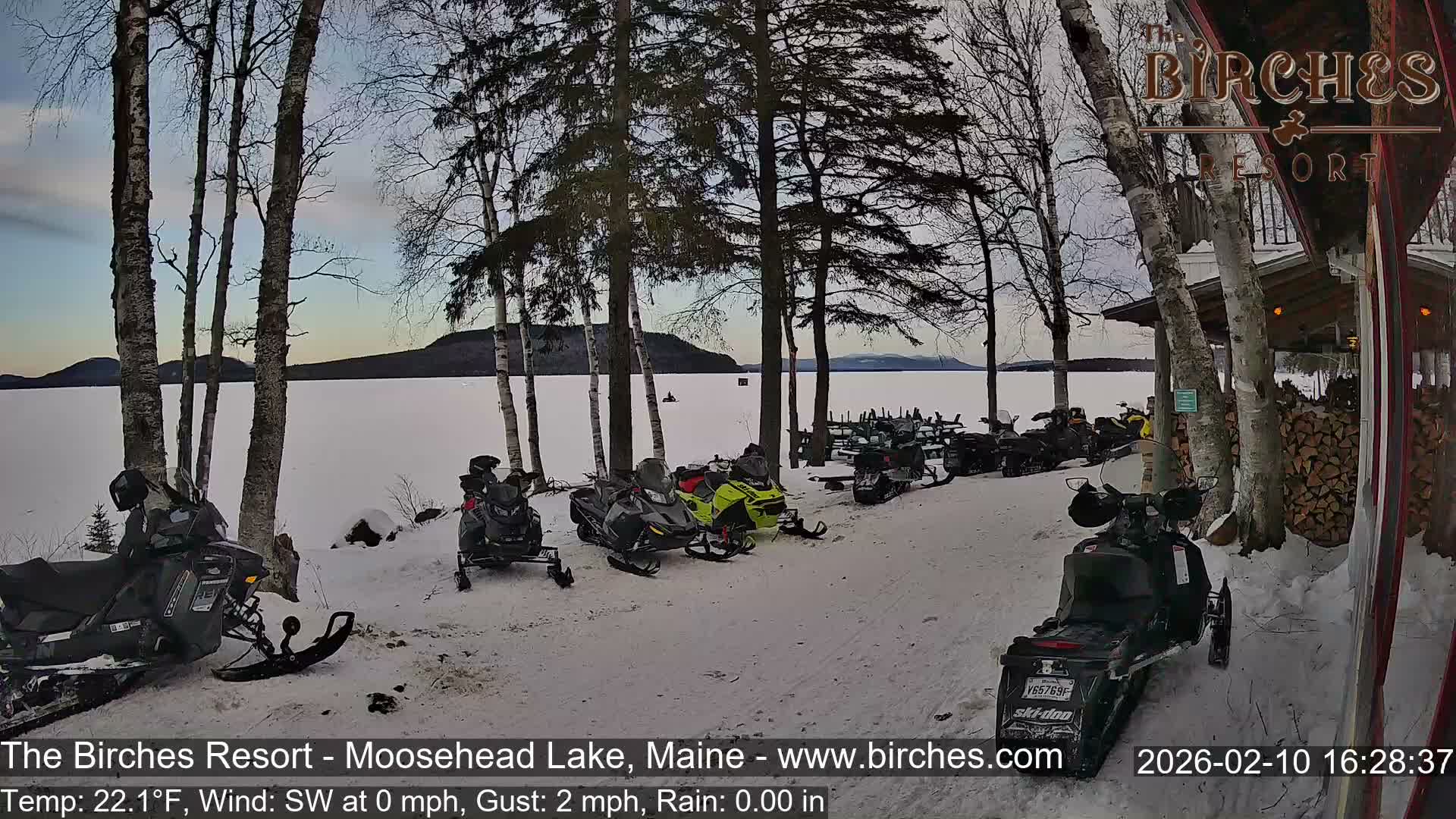 The Birches Resort Outdoo Moosehead Lake, Live Cam - Rockwood, Maine, USA