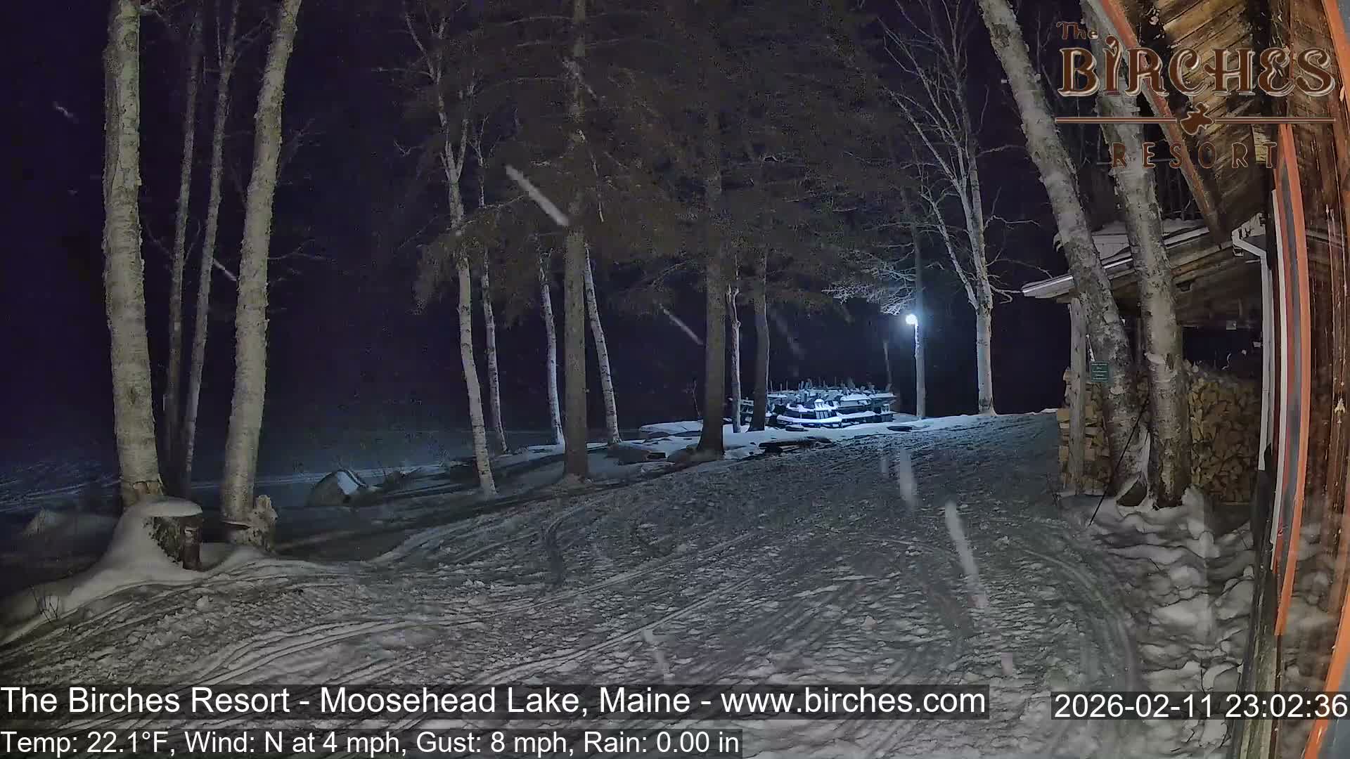 The Birches Resort Outdoo Moosehead Lake, Live Cam - Rockwood, Maine, USA