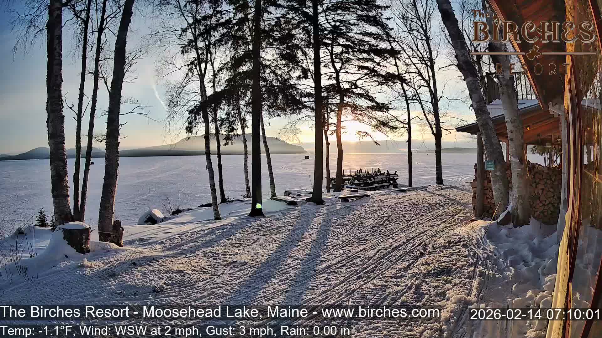 The Birches Resort Outdoo Moosehead Lake, Live Cam - Rockwood, Maine, USA