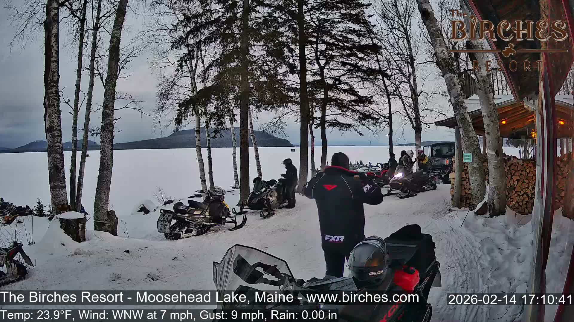 The Birches Resort Outdoo Moosehead Lake, Live Cam - Rockwood, Maine, USA