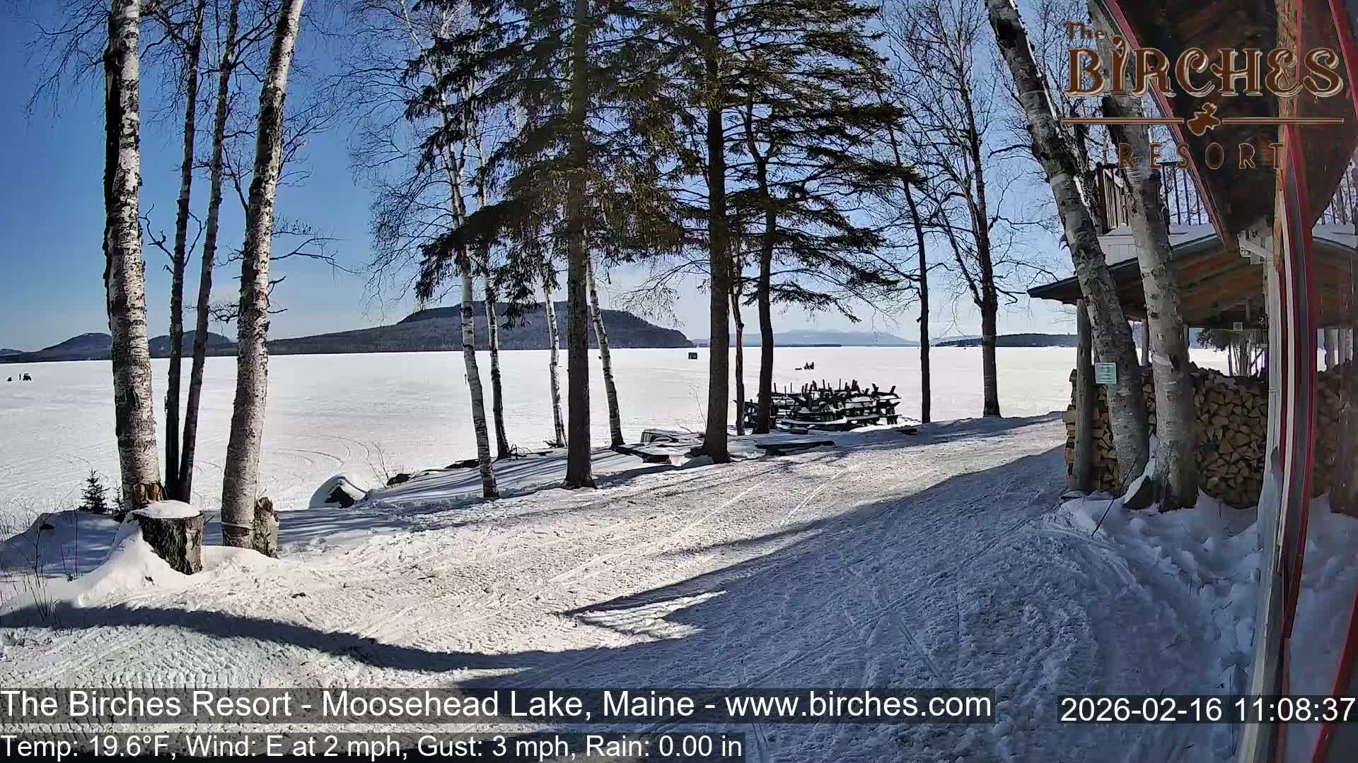 The Birches Resort Outdoo Moosehead Lake, Live Cam - Rockwood, Maine, USA