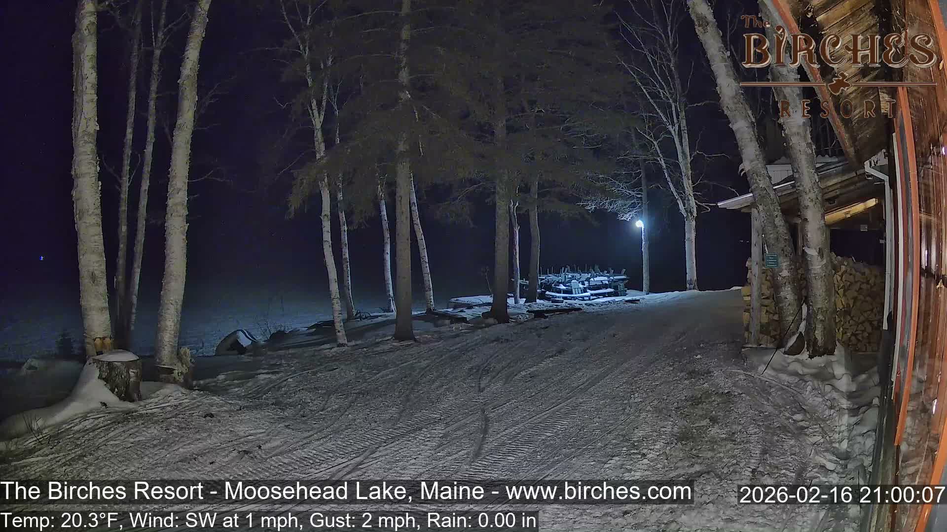 The Birches Resort Outdoo Moosehead Lake, Live Cam - Rockwood, Maine, USA
