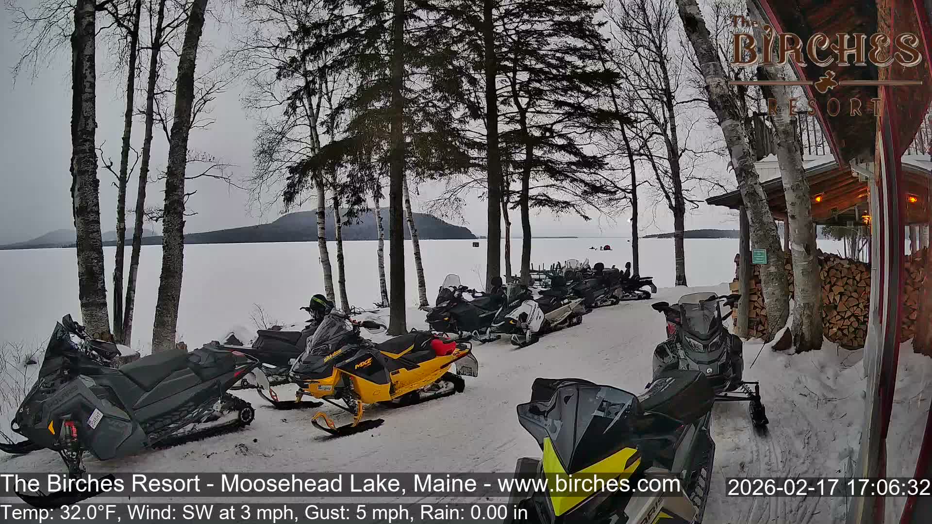 The Birches Resort Outdoo Moosehead Lake, Live Cam - Rockwood, Maine, USA