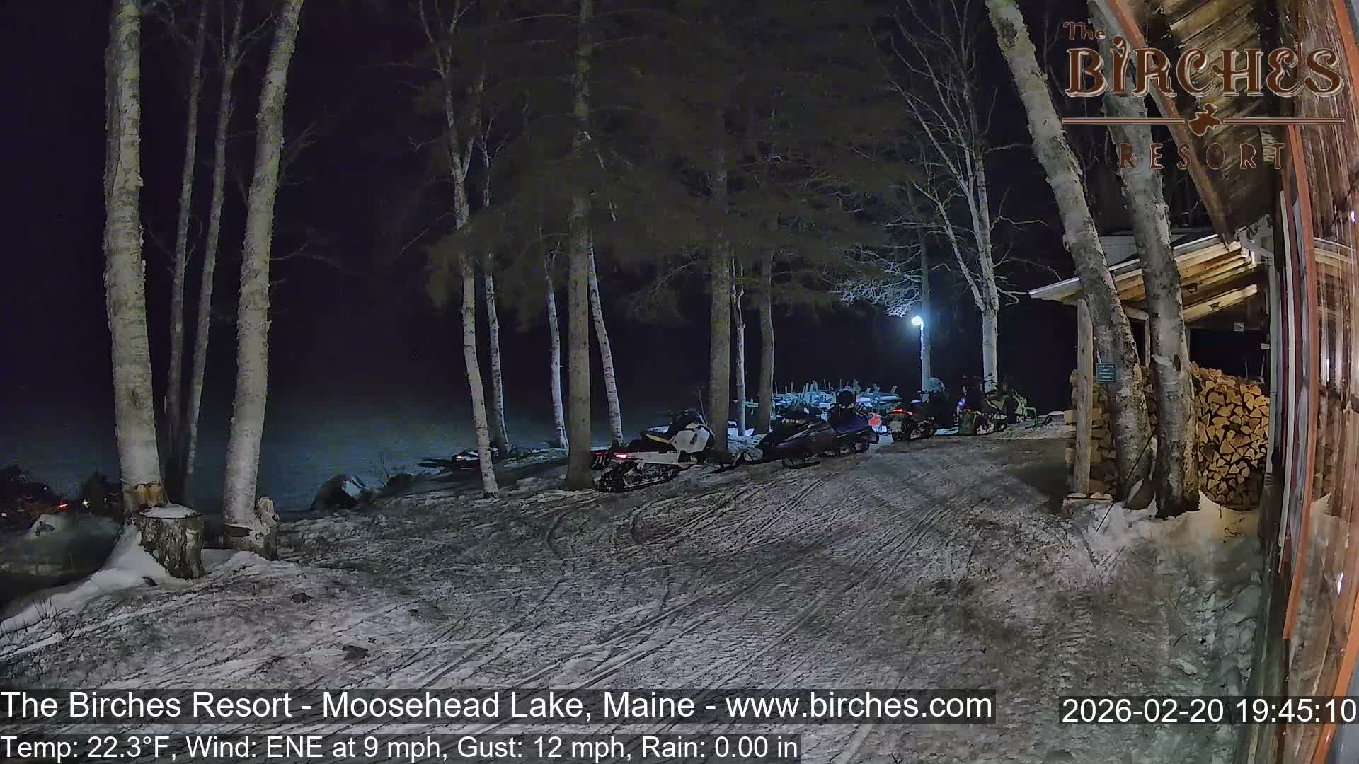 The Birches Resort Outdoo Moosehead Lake, Live Cam - Rockwood, Maine, USA