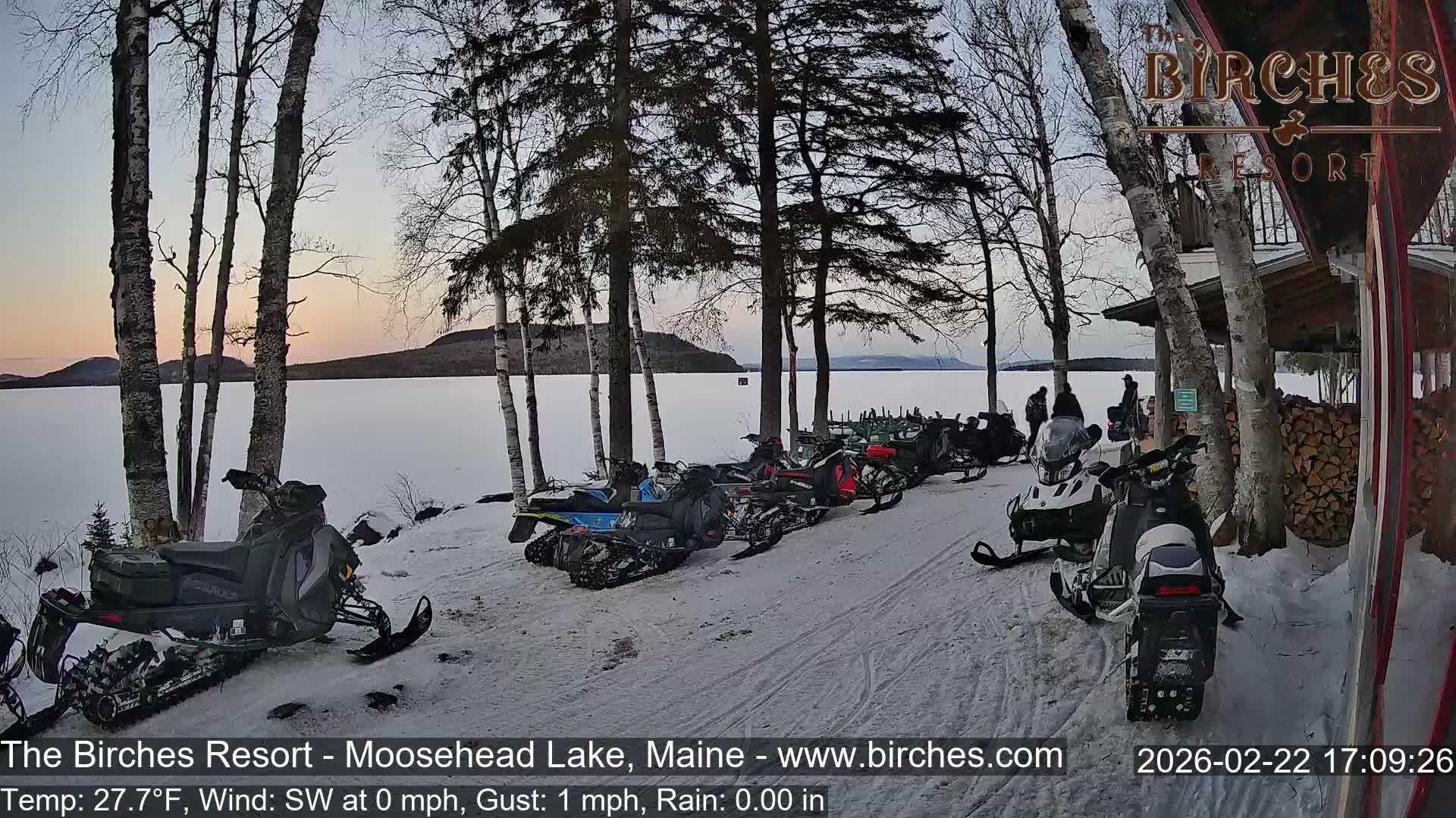 The Birches Resort Outdoo Moosehead Lake, Live Cam - Rockwood, Maine, USA