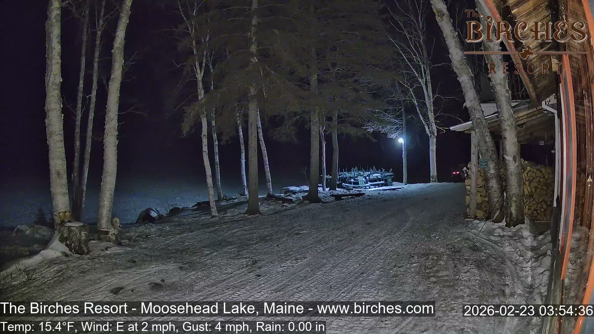 The Birches Resort Outdoo Moosehead Lake, Live Cam - Rockwood, Maine, USA