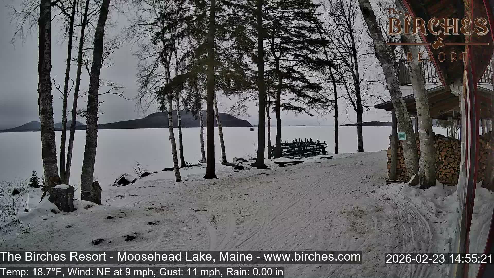 The Birches Resort Outdoo Moosehead Lake, Live Cam - Rockwood, Maine, USA