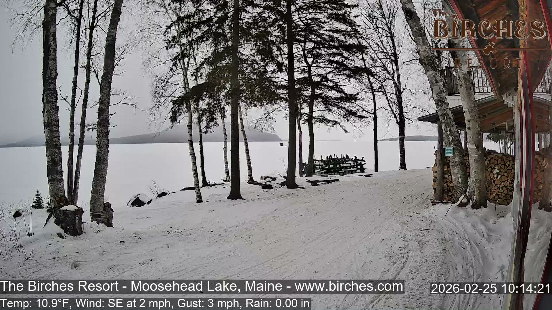 The Birches Resort Outdoo Moosehead Lake, Live Cam - Rockwood, Maine, USA