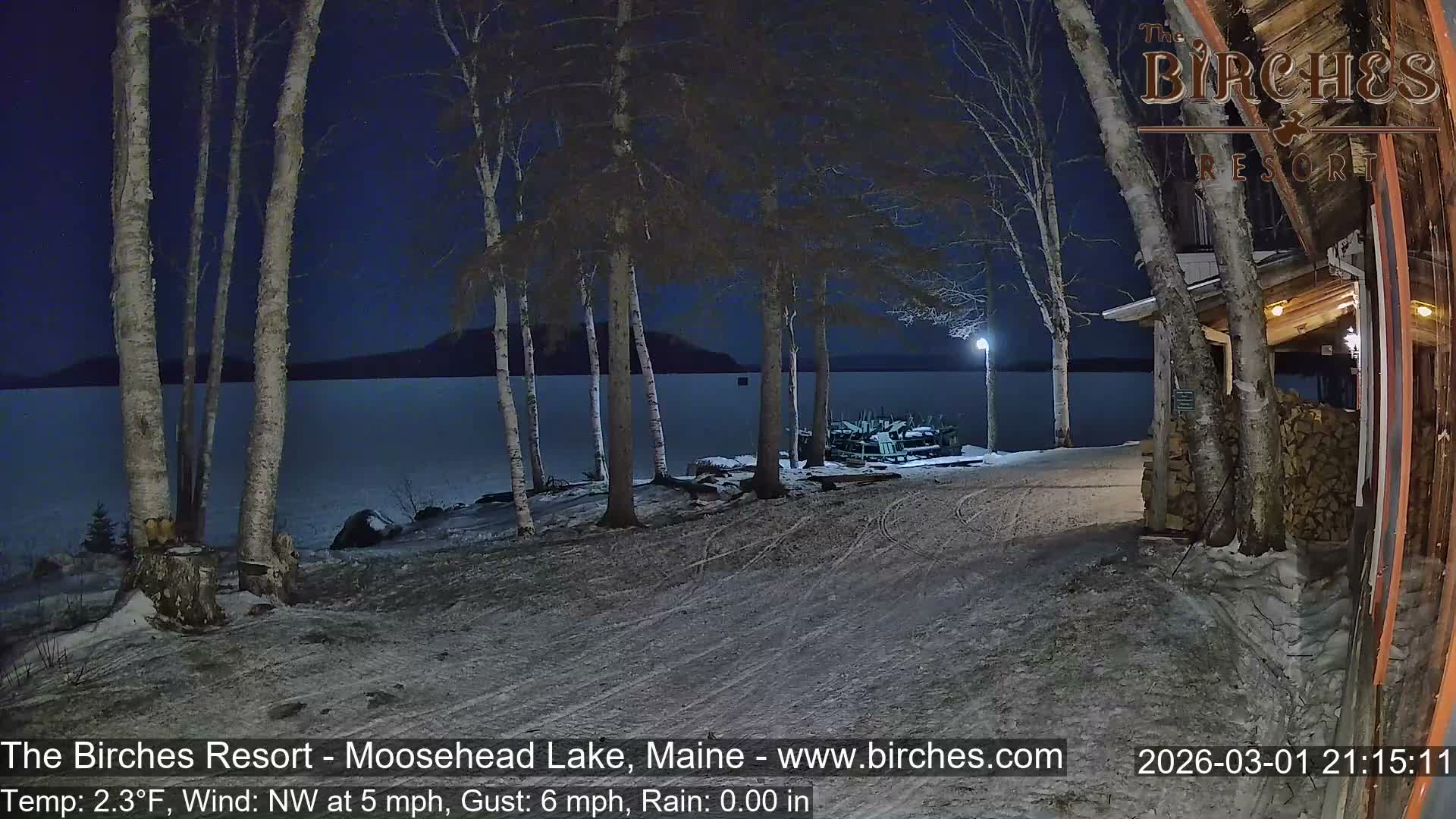 The Birches Resort Outdoo Moosehead Lake, Live Cam - Rockwood, Maine, USA