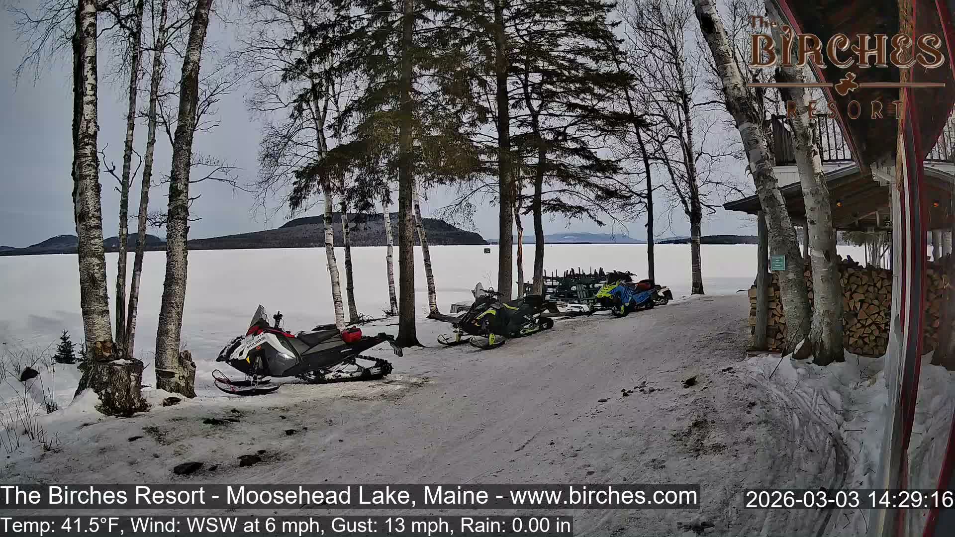 The Birches Resort Outdoo Moosehead Lake, Live Cam - Rockwood, Maine, USA