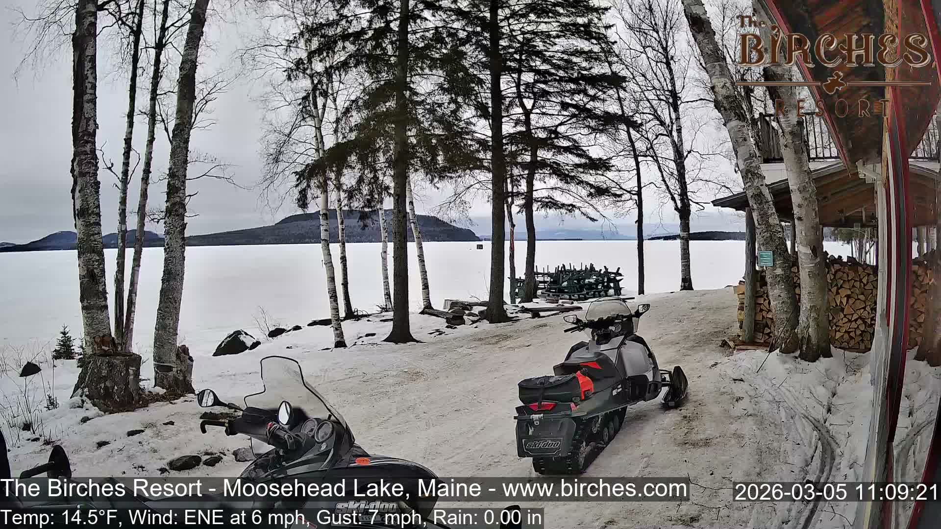 The Birches Resort Outdoo Moosehead Lake, Live Cam - Rockwood, Maine, USA