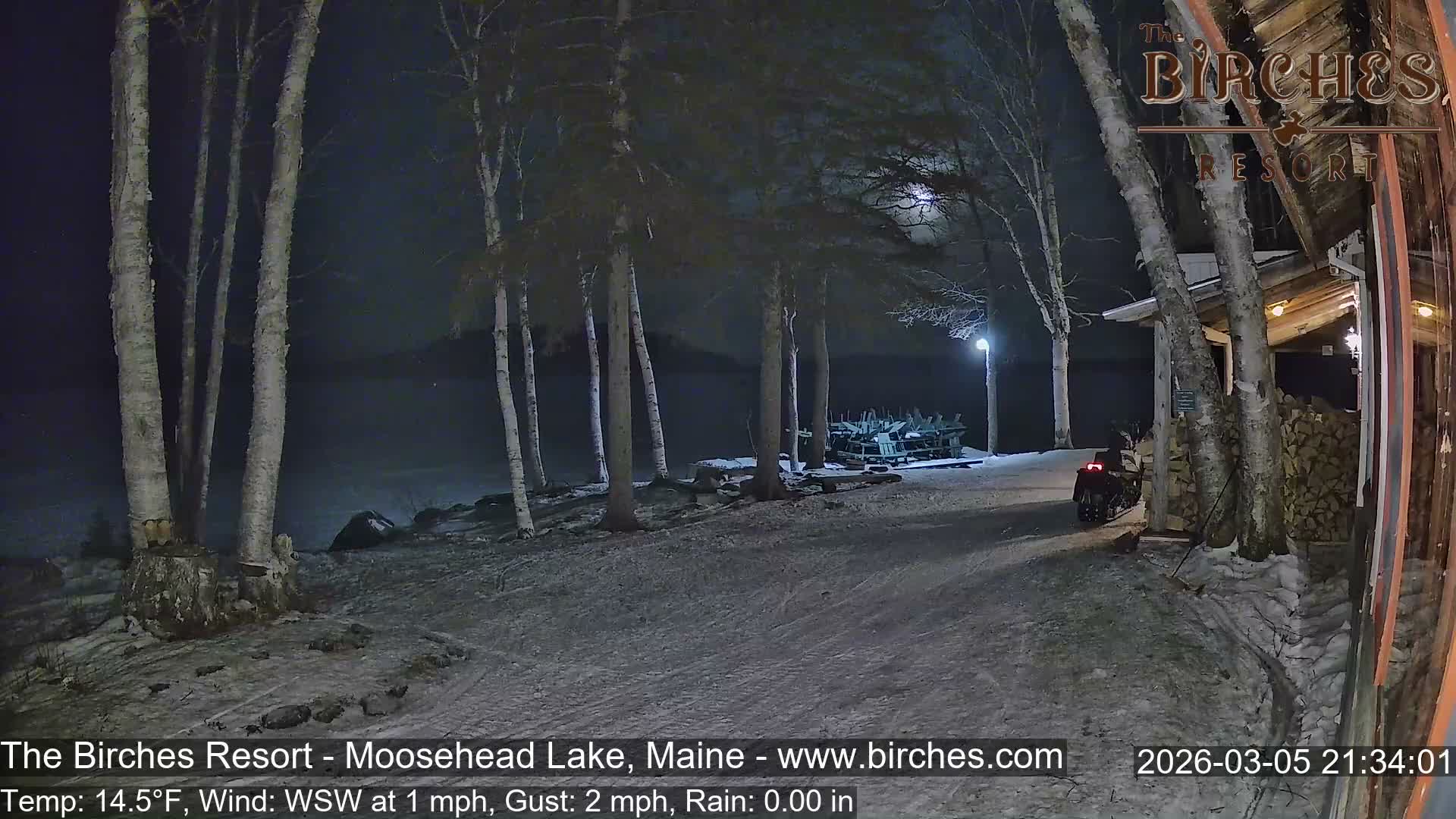 The Birches Resort Outdoo Moosehead Lake, Live Cam - Rockwood, Maine, USA