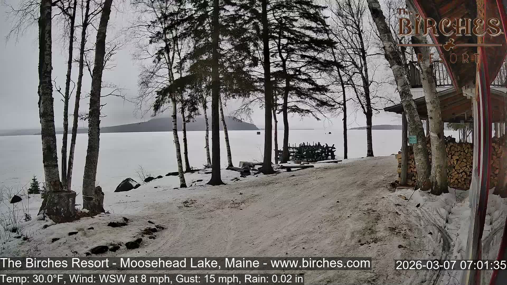 The Birches Resort Outdoo Moosehead Lake, Live Cam - Rockwood, Maine, USA