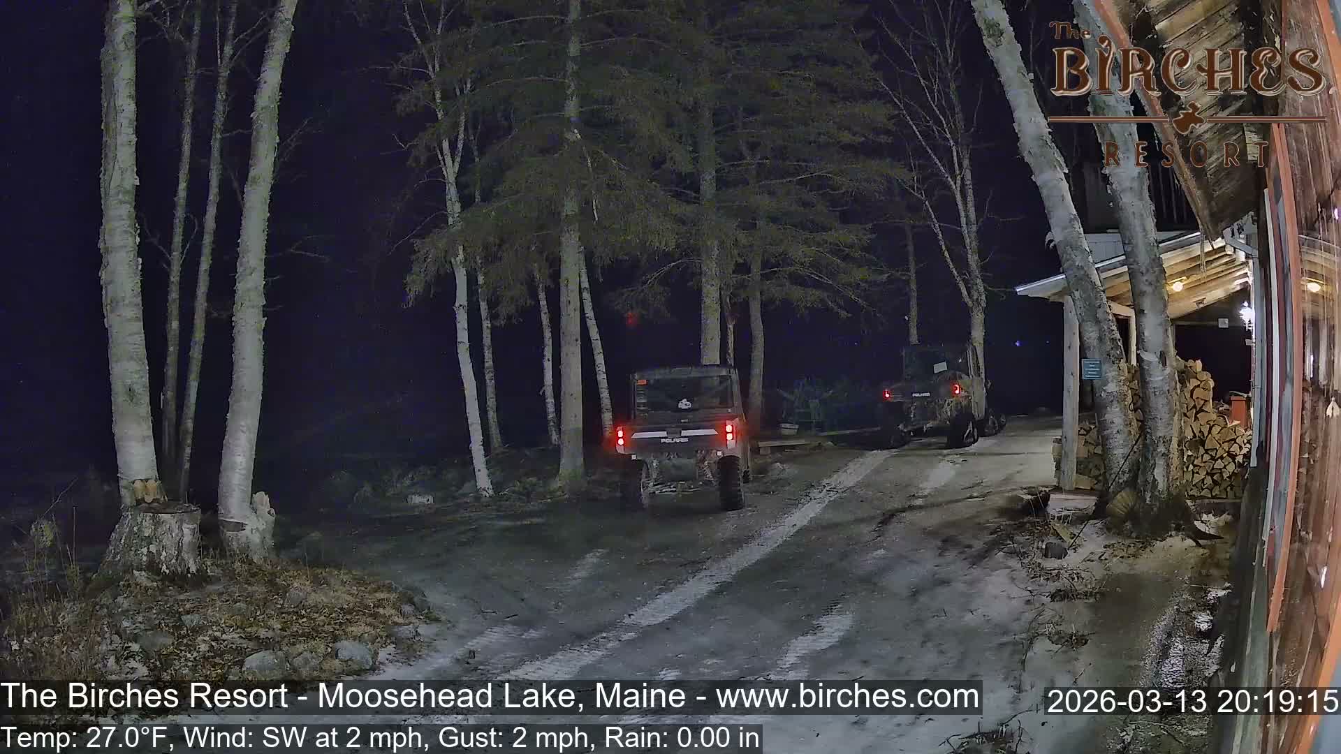 The Birches Resort Outdoo Moosehead Lake, Live Cam - Rockwood, Maine, USA