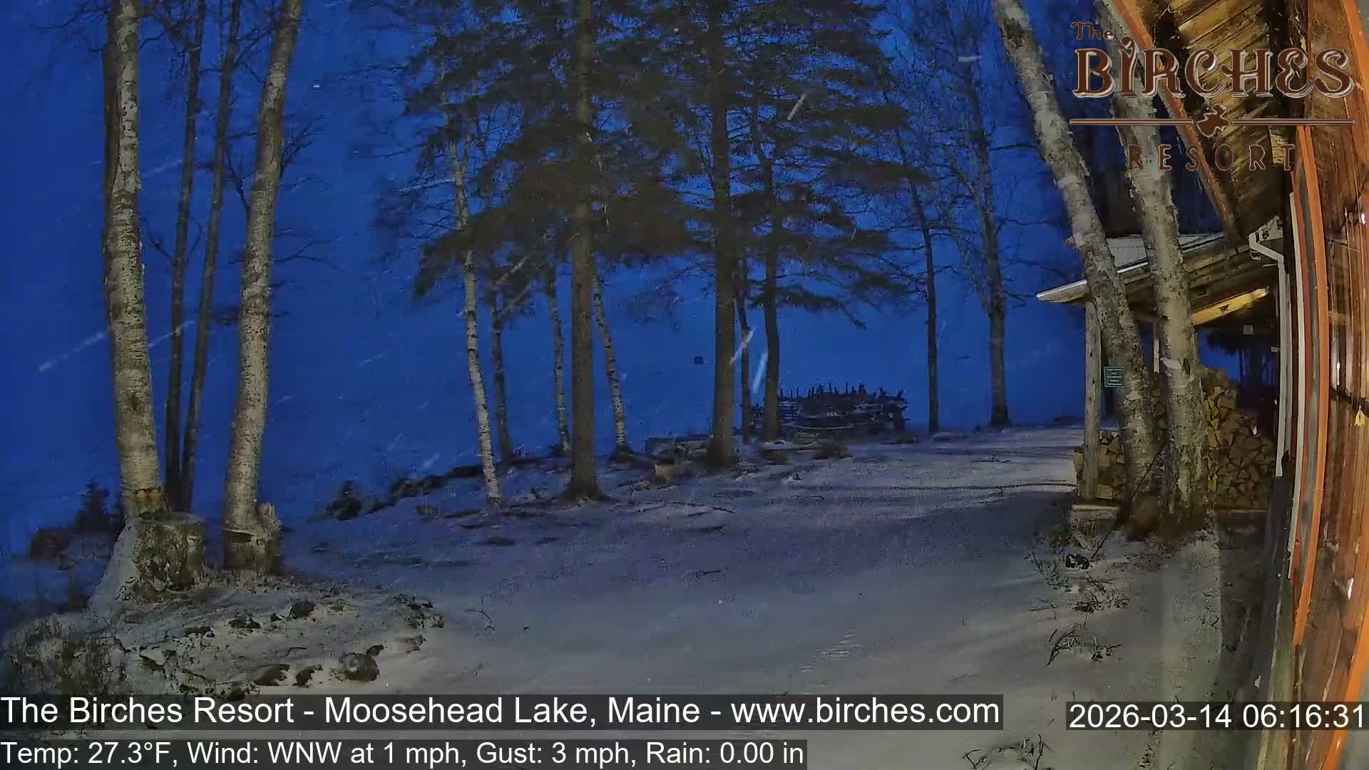 The Birches Resort Outdoo Moosehead Lake, Live Cam - Rockwood, Maine, USA