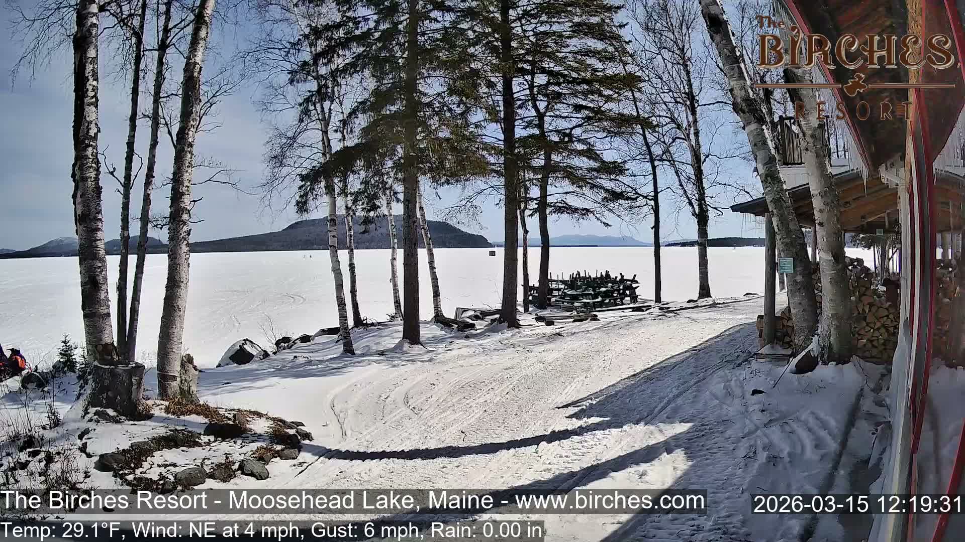 The Birches Resort Outdoo Moosehead Lake, Live Cam - Rockwood, Maine, USA