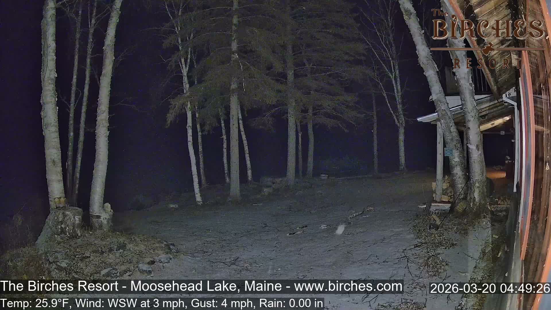 The Birches Resort Outdoo Moosehead Lake, Live Cam - Rockwood, Maine, USA