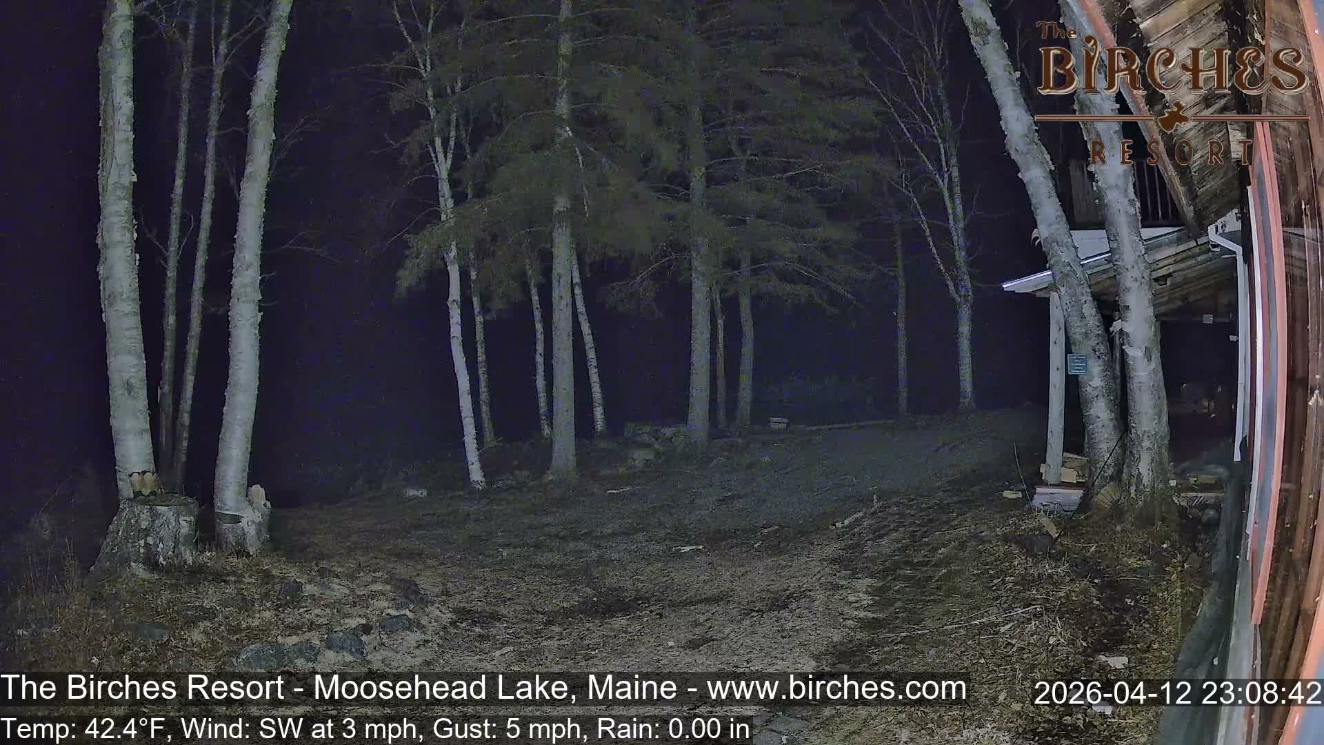 The Birches Resort Outdoo Moosehead Lake, Live Cam - Rockwood, Maine, USA