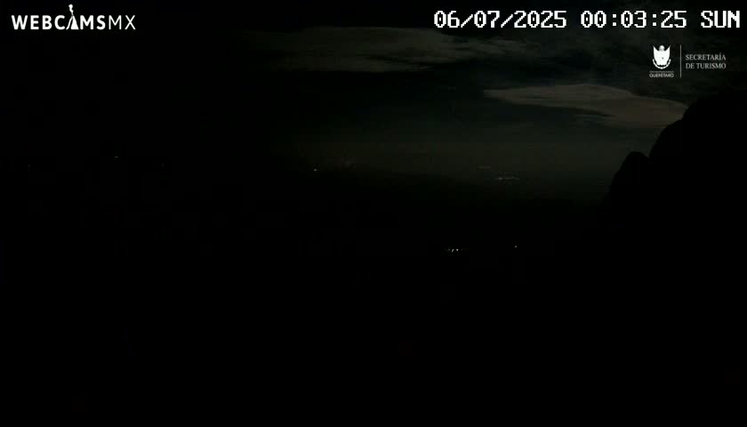 Pinal de Amoles, Mirador Cuatro Palos (Mirador Cuatro Viewpoint) Live Cam - Cadereyta de Montes, Queretaro, Mexico