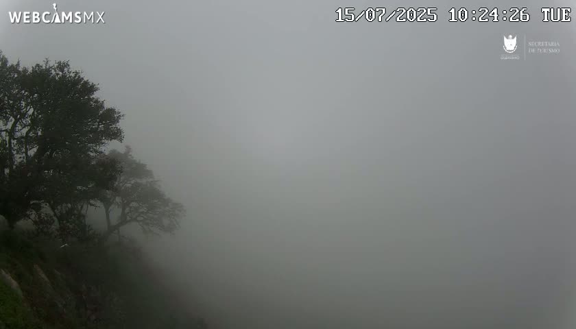Pinal de Amoles, Mirador Cuatro Palos (Mirador Cuatro Viewpoint) Live Cam - Cadereyta de Montes, Queretaro, Mexico
