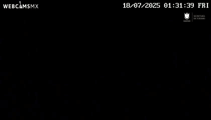 The image is a completely black screen.