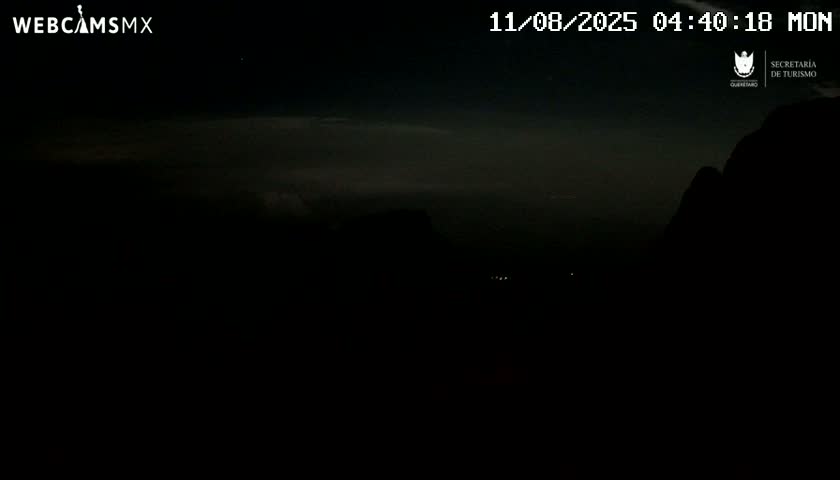Pinal de Amoles, Mirador Cuatro Palos (Mirador Cuatro Viewpoint) Live Cam - Cadereyta de Montes, Queretaro, Mexico
