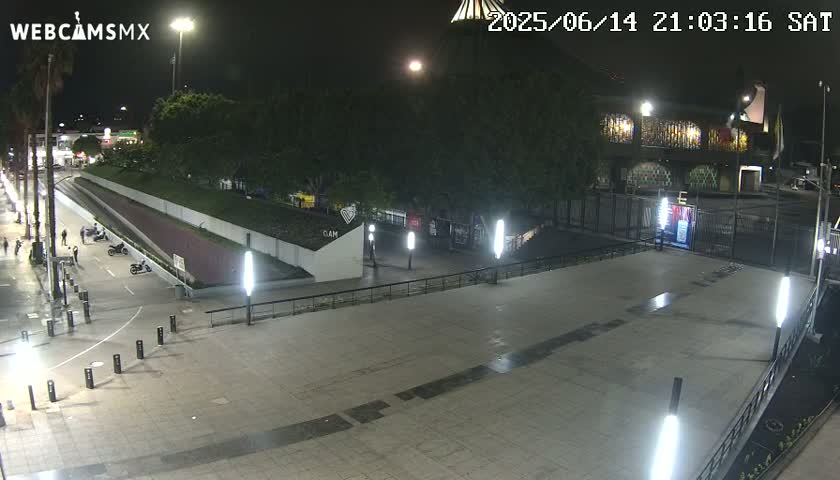 Basílica de Santa Maria de Guadalupe, Basilica of Guadalupe Live Cam - Ciudad de Mexico, CDMX, Mexico