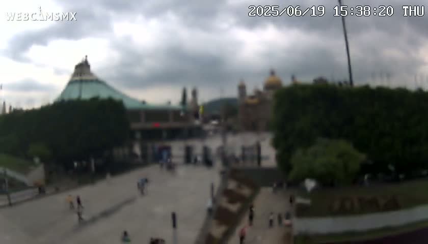 Basílica de Santa Maria de Guadalupe, Basilica of Guadalupe Live Cam - Ciudad de Mexico, CDMX, Mexico