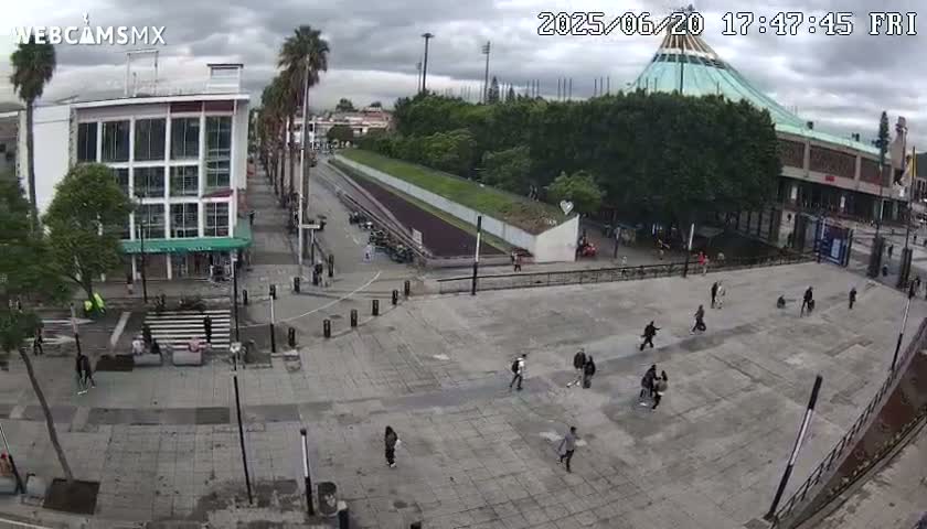 Basílica de Santa Maria de Guadalupe, Basilica of Guadalupe Live Cam - Ciudad de Mexico, CDMX, Mexico
