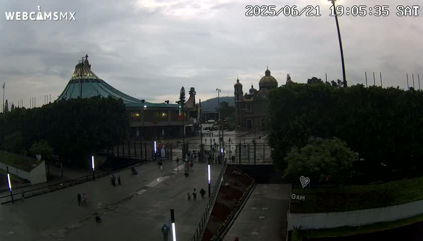 Basílica de Santa Maria de Guadalupe, Basilica of Guadalupe Live Cam - Ciudad de Mexico, CDMX, Mexico