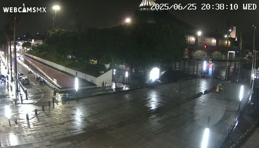 Basílica de Santa Maria de Guadalupe, Basilica of Guadalupe Live Cam - Ciudad de Mexico, CDMX, Mexico