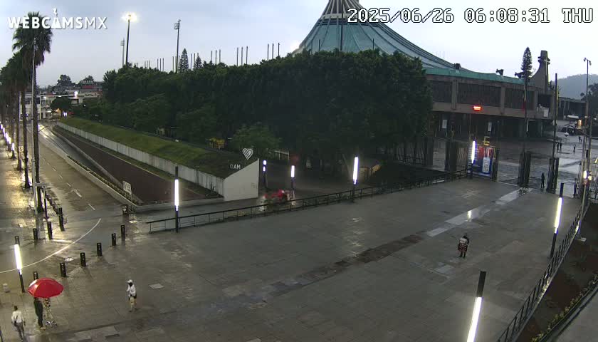Basílica de Santa Maria de Guadalupe, Basilica of Guadalupe Live Cam - Ciudad de Mexico, CDMX, Mexico