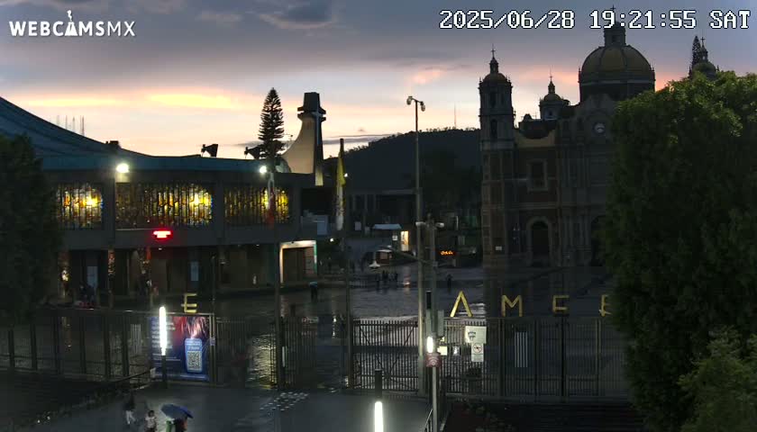 Basílica de Santa Maria de Guadalupe, Basilica of Guadalupe Live Cam - Ciudad de Mexico, CDMX, Mexico