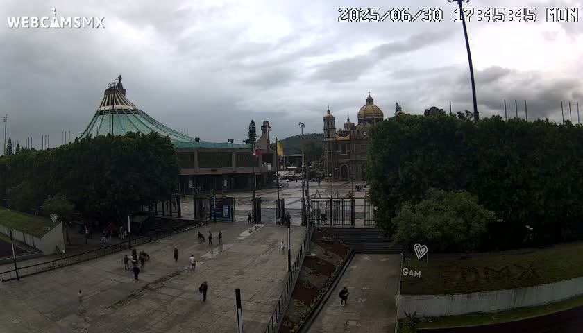 Basílica de Santa Maria de Guadalupe, Basilica of Guadalupe Live Cam - Ciudad de Mexico, CDMX, Mexico