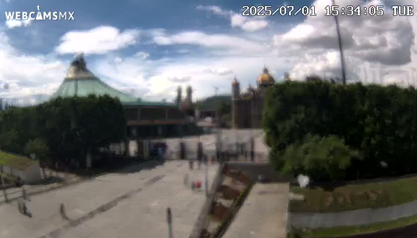 Basílica de Santa Maria de Guadalupe, Basilica of Guadalupe Live Cam - Ciudad de Mexico, CDMX, Mexico