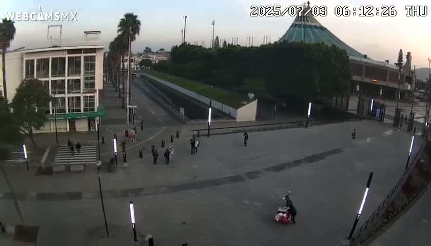Basílica de Santa Maria de Guadalupe, Basilica of Guadalupe Live Cam - Ciudad de Mexico, CDMX, Mexico